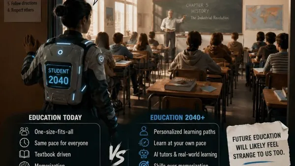 A Student From 2040 Walks Into Today's Classroom