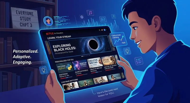 If Netflix Designed Education: Why Personalization Is the Future of Learning